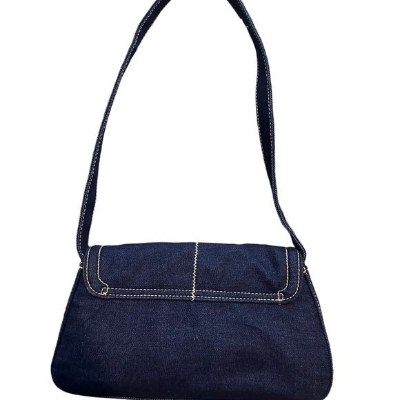 Denim shoulder bag - Picture 2 of 4